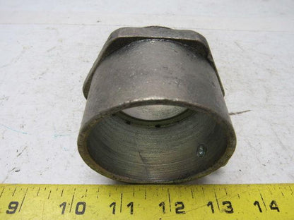 2" Conduit Hub Zinc Plated Cast Malleable Iron Rigid/Imc No Nut