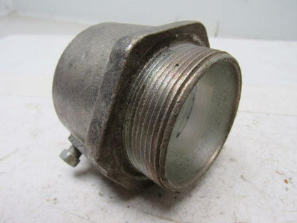 2" Conduit Hub Zinc Plated Cast Malleable Iron Rigid/Imc No Nut
