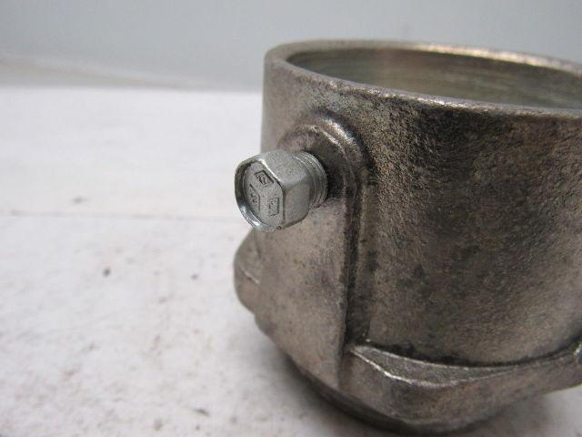 2" Conduit Hub Zinc Plated Cast Malleable Iron Rigid/Imc No Nut