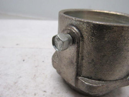 2" Conduit Hub Zinc Plated Cast Malleable Iron Rigid/Imc No Nut