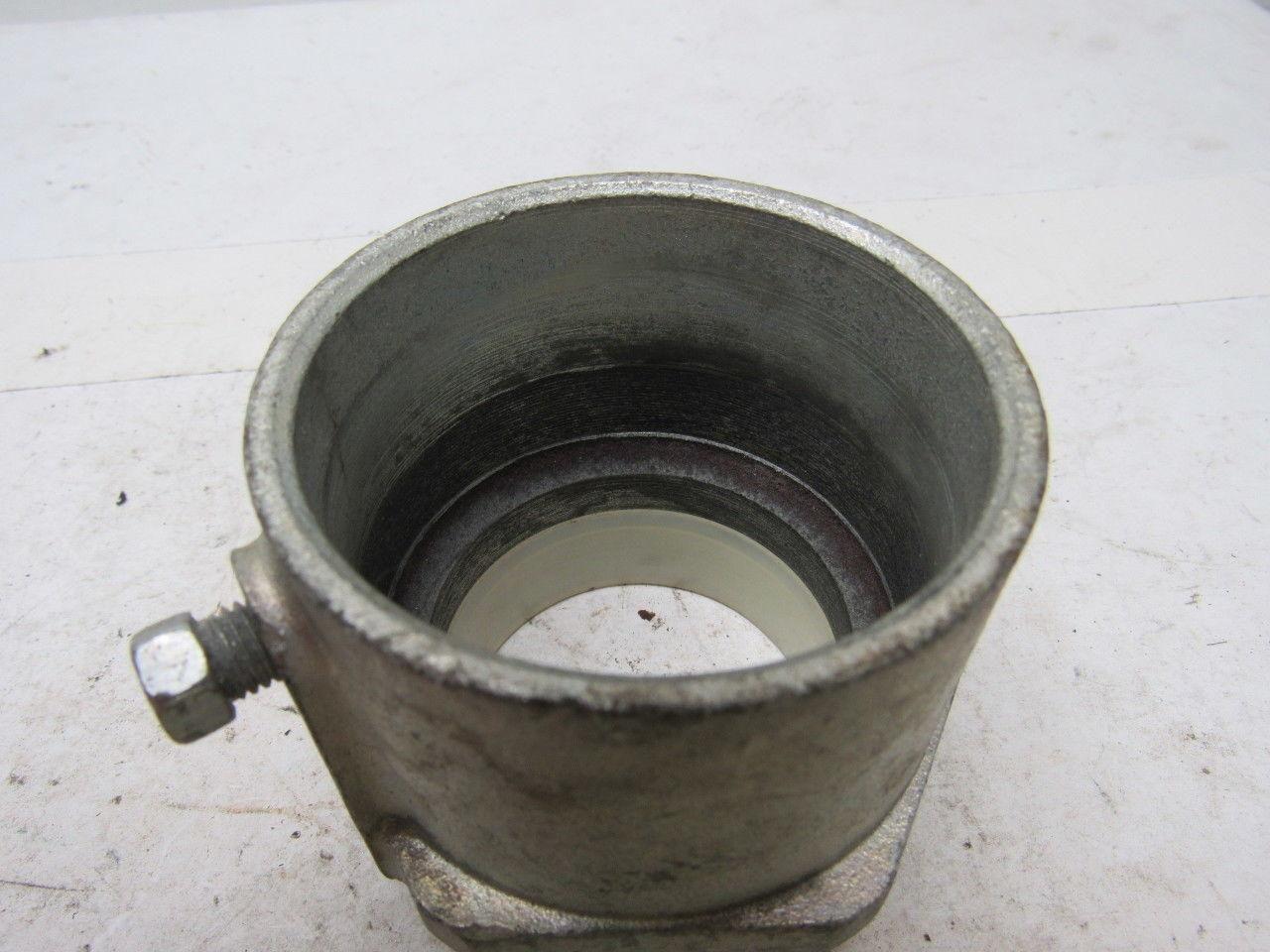 2" Conduit Hub Zinc Plated Cast Malleable Iron Rigid/Imc Nylon Insert  No Nut