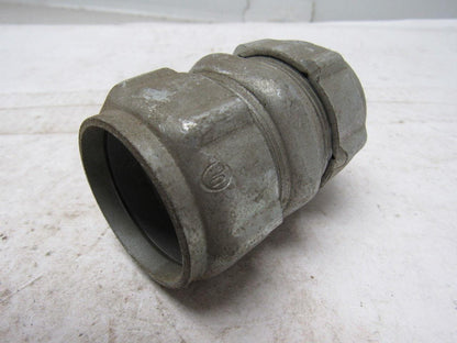 1-1/4 steel compression EMT coupling union