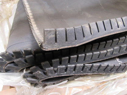 Apache 20013600 Heavy Duty 2-Ply Black Rubber Conveyor Belt  Approx.. 18' X 32"