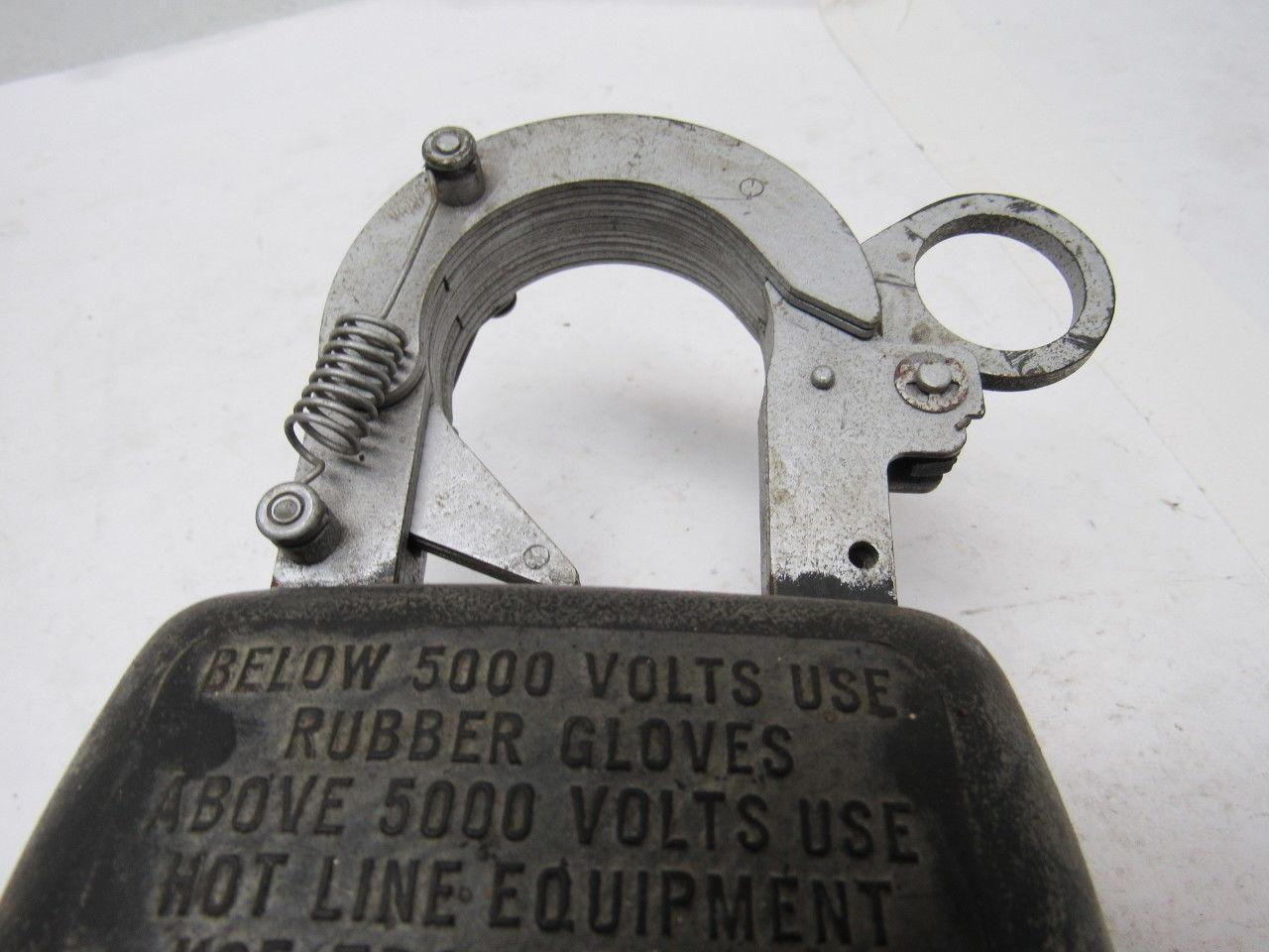 GE General Electric 50-233391AGAA2 Line to Ground High Voltage Tester Clamp