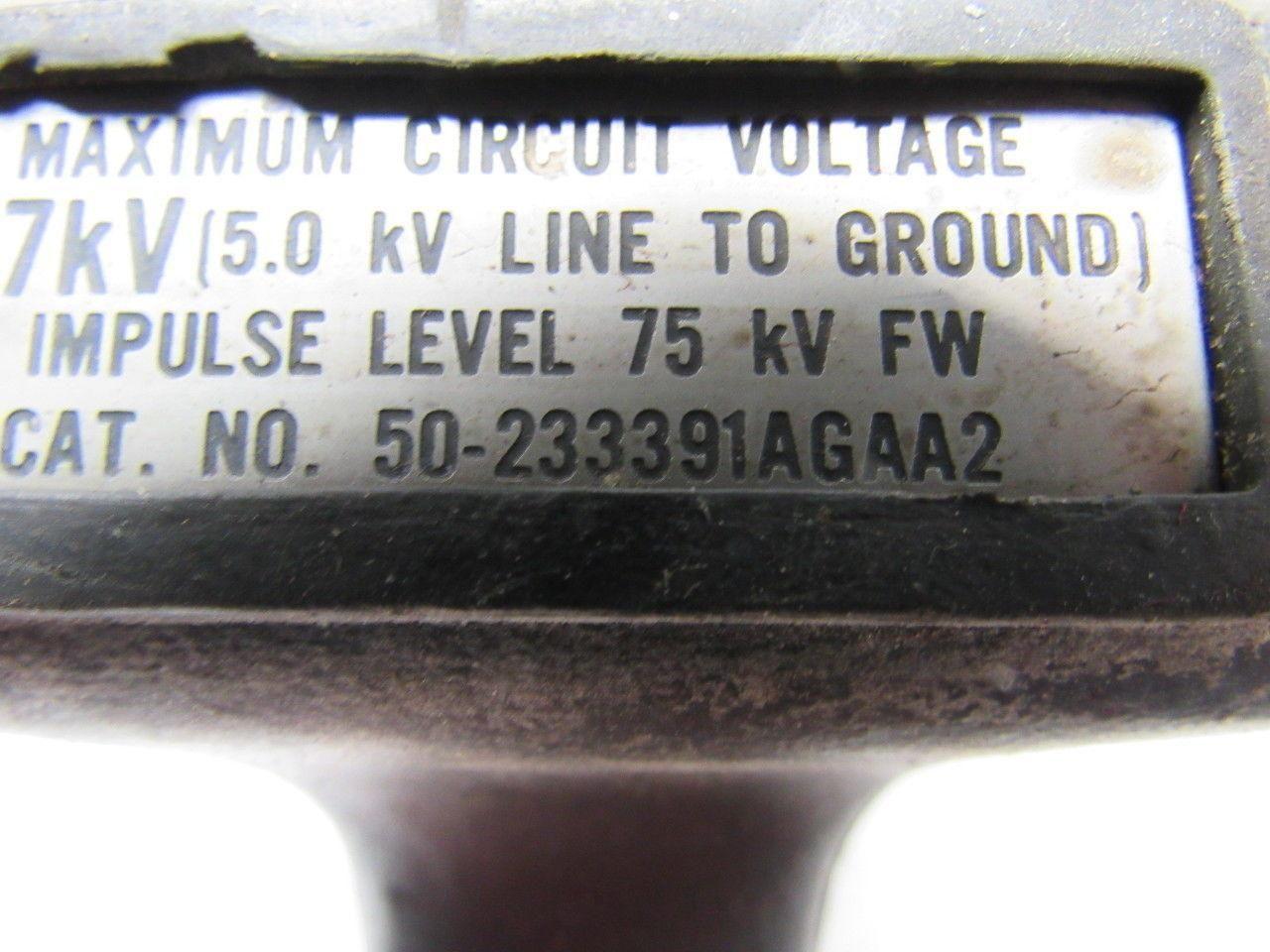 GE General Electric 50-233391AGAA2 Line to Ground High Voltage Tester Clamp