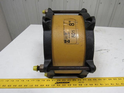 ROMAC 8" 501 x 5" Ductile Iron Coupling / No Gaskets
