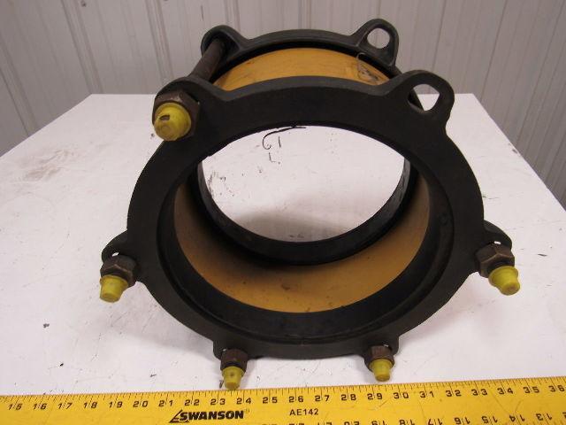 ROMAC 8" 501 x 5" Ductile Iron Coupling / No Gaskets