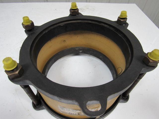 ROMAC 8" 501 x 5" Ductile Iron Coupling / No Gaskets
