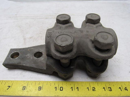 A B W 1-1/4" IPS Straight Bolt Cable To Flat Aluminum Terminal Lug Tap