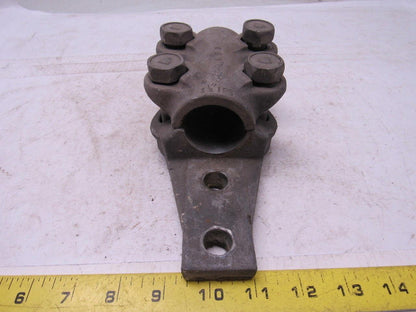 A B W 1-1/4" IPS Straight Bolt Cable To Flat Aluminum Terminal Lug Tap