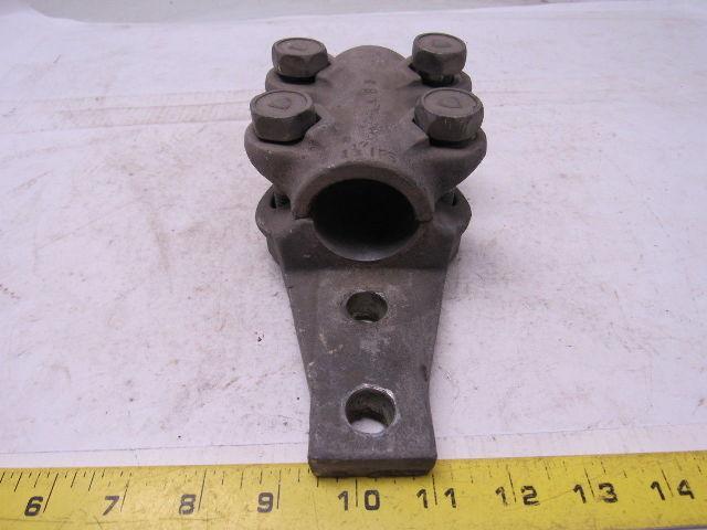 A B W 1-1/4" IPS Straight Bolt Cable To Flat Aluminum Terminal Lug Tap