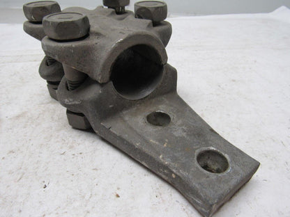 A B W 1-1/4" IPS Straight Bolt Cable To Flat Aluminum Terminal Lug Tap