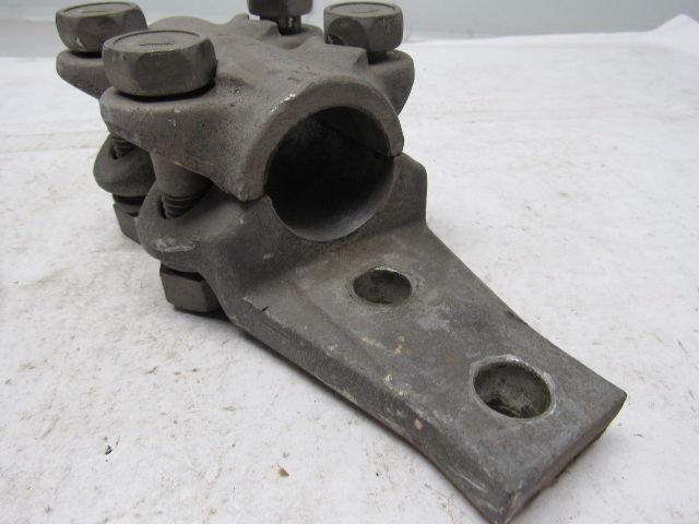 A B W 1-1/4" IPS Straight Bolt Cable To Flat Aluminum Terminal Lug Tap