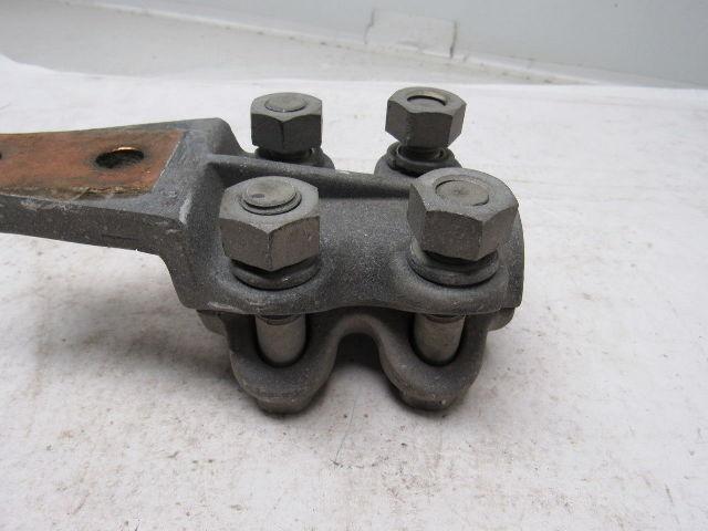 A B W 1-1/4" IPS Straight Bolt Cable To Flat Aluminum Terminal Lug Tap
