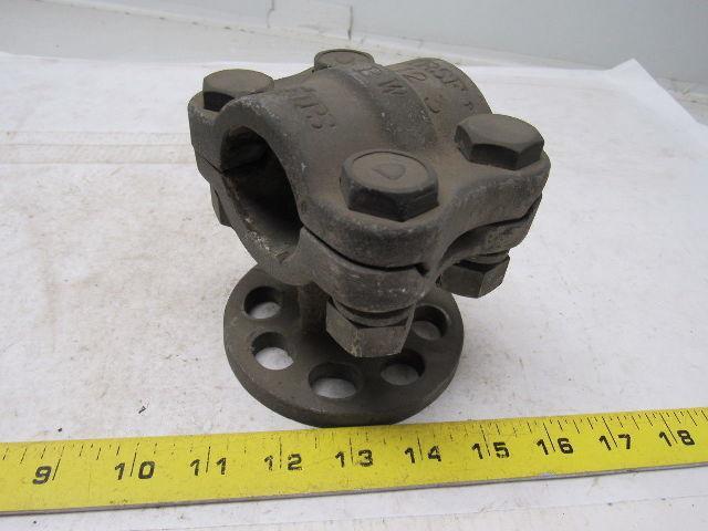 A B W ATRSF 12 1-1/2" IPS Straight Bolt Cable To Flat Aluminum Terminal Lug Tap