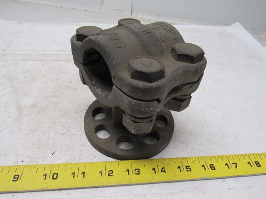 A B W ATRSF 12 1-1/2" IPS Straight Bolt Cable To Flat Aluminum Terminal Lug Tap