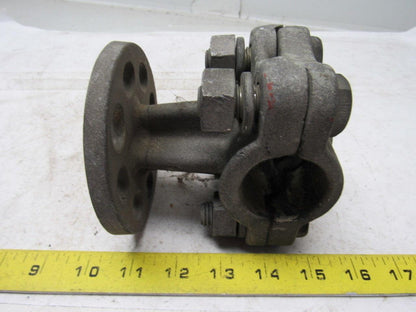 A B W ATRSF 12 1-1/2" IPS Straight Bolt Cable To Flat Aluminum Terminal Lug Tap