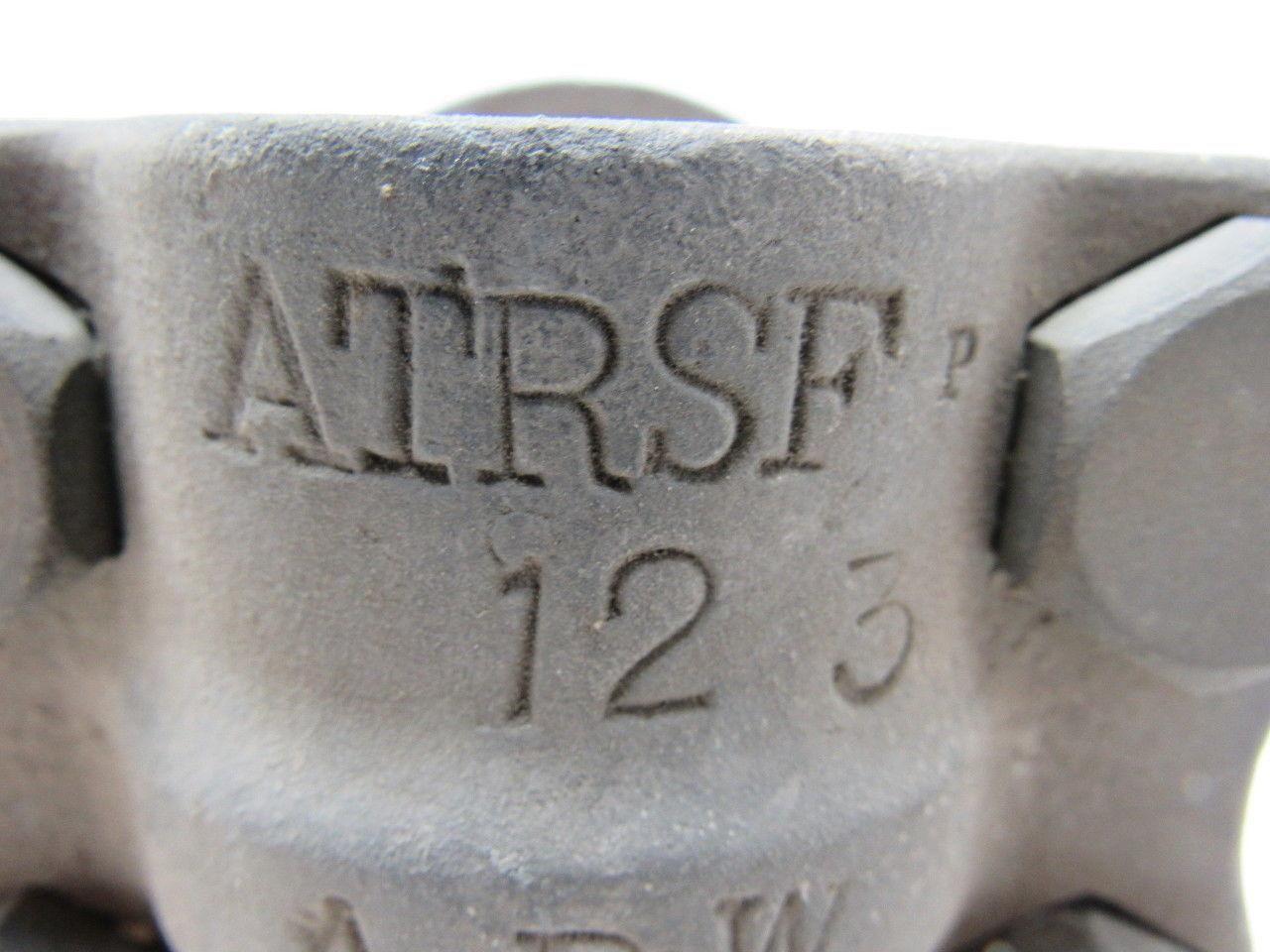 A B W ATRSF 12 1-1/2" IPS Straight Bolt Cable To Flat Aluminum Terminal Lug Tap