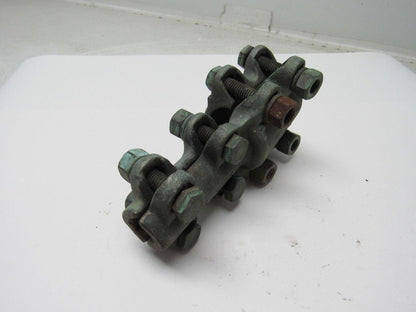 1-7/8" x 1"  Straight Bolt Cable Connector Bronze Lug Tap Splice Adapter