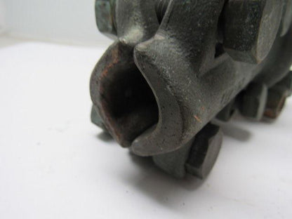 1-7/8" x 1"  Straight Bolt Cable Connector Bronze Lug Tap Splice Adapter