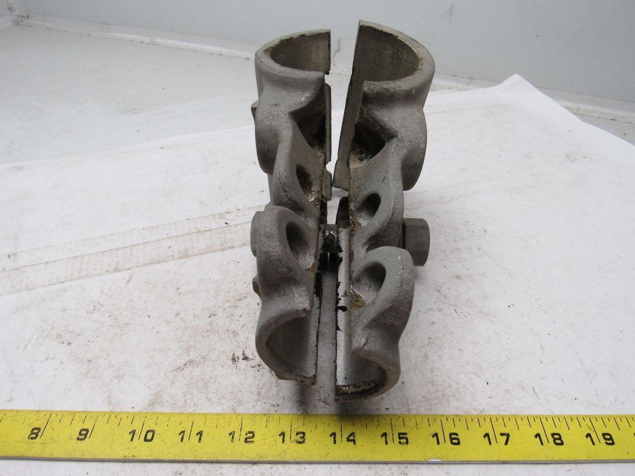 A B W ATTT 2412 1-1/4" x 2-1/2" IPS  Cable  Aluminum Terminal Lug Tap Adapter