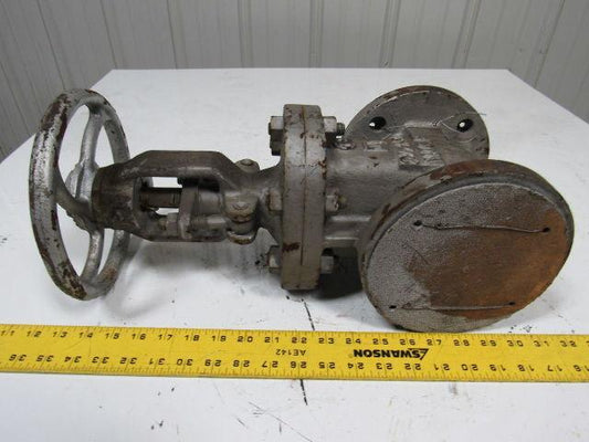 Lunkenheimer 512-6 2-1/2" Cast Steel Flanged Gate Valve Class 150