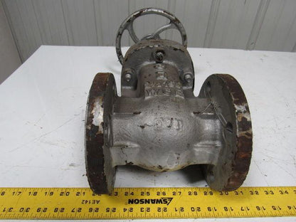 Lunkenheimer 512-6 2-1/2" Cast Steel Flanged Gate Valve Class 150