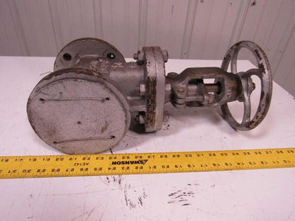 Lunkenheimer 512-6 2-1/2" Cast Steel Flanged Gate Valve Class 150