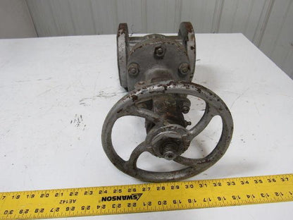 Lunkenheimer 512-6 2-1/2" Cast Steel Flanged Gate Valve Class 150