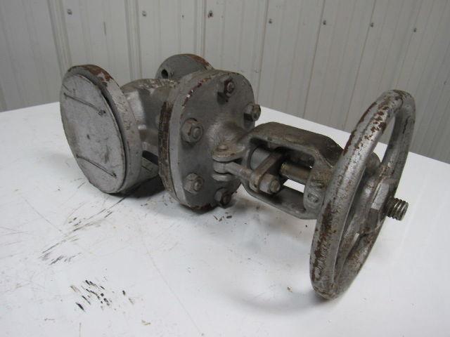 Lunkenheimer 512-6 2-1/2" Cast Steel Flanged Gate Valve Class 150