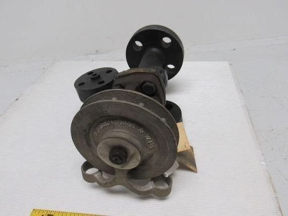 Jerguson 7/25B 3/4"x 3/8" Flanged Chain Actuated Right Angle Valve 2500 WSP / NE