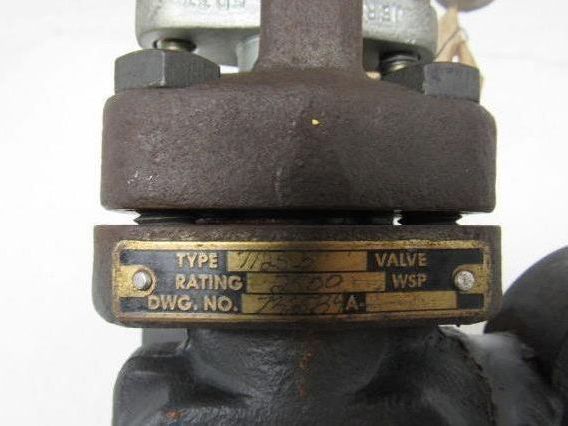 Jerguson 7/25B 3/4"x 3/8" Flanged Chain Actuated Right Angle Valve 2500 WSP / NE