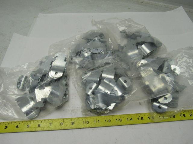 Cooper B-Line B2011ZN 1-1/4 rigid pipe clamp (1-5/8 ID.) Strut mount Lot of 50