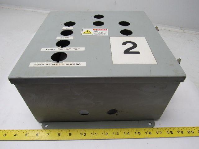 Cooper B-Line 12126-12CHC Continuous Hinge JIC Enclosure w/Back Plate 12x12x6