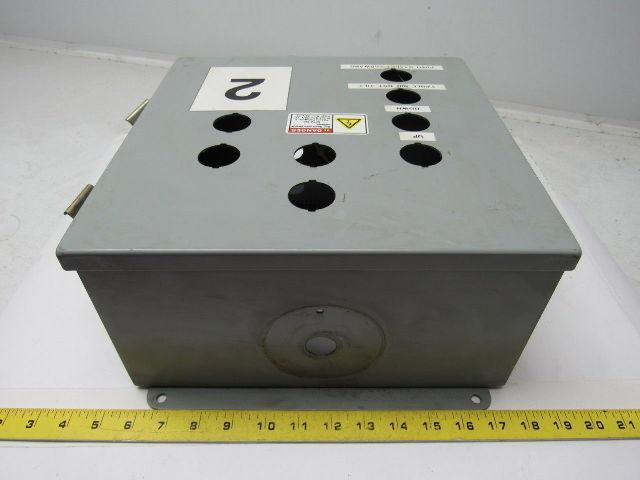 Cooper B-Line 12126-12CHC Continuous Hinge JIC Enclosure w/Back Plate 12x12x6