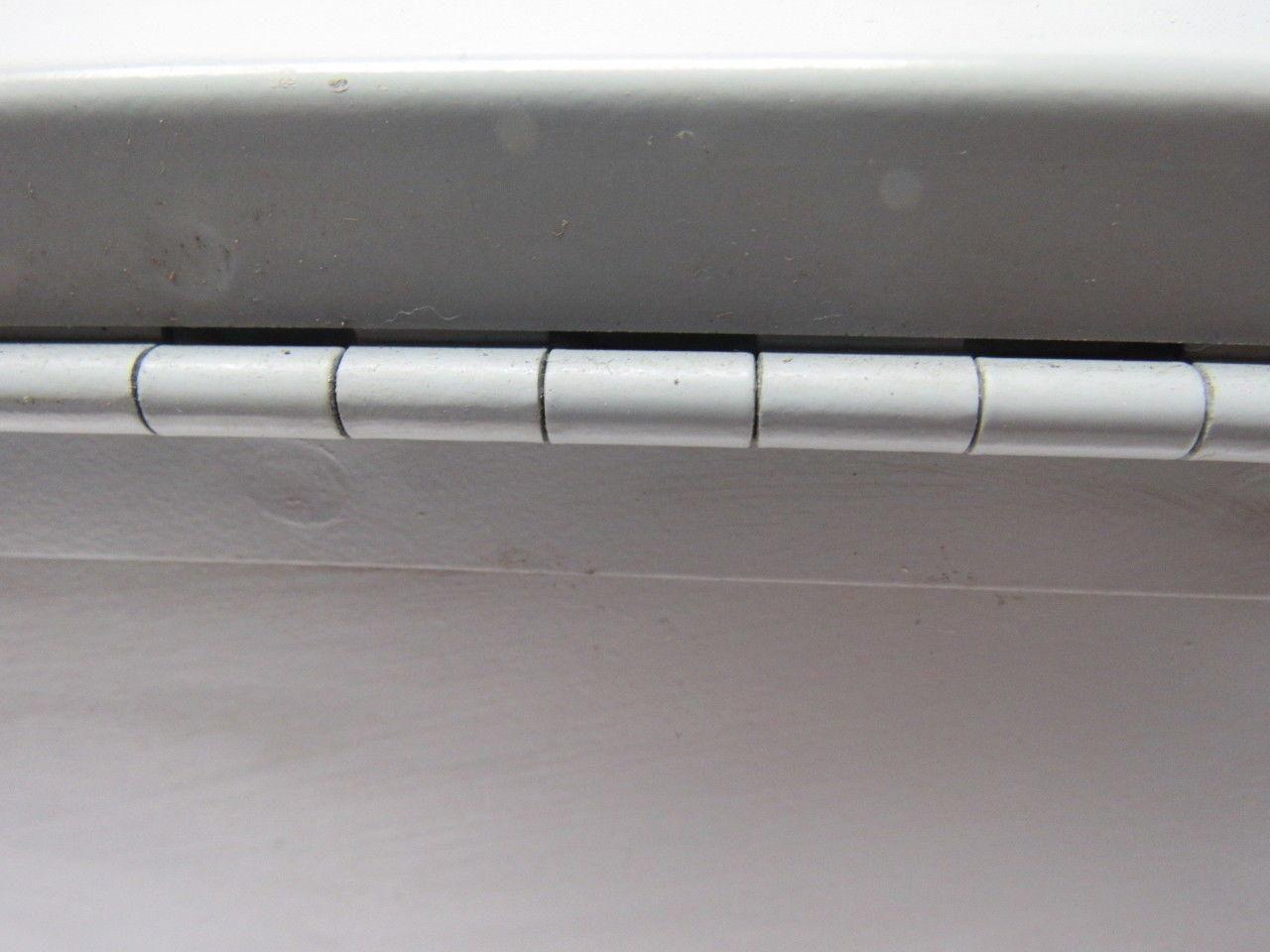 Cooper B-Line 12126-12CHC Continuous Hinge JIC Enclosure w/Back Plate 12x12x6