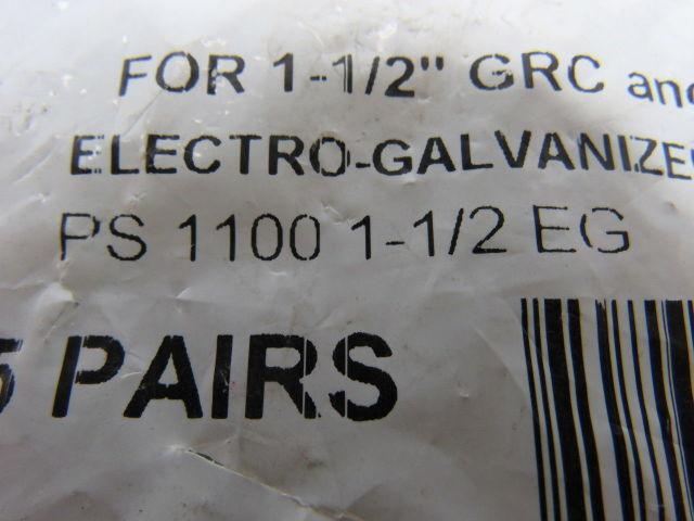 Power Strut PS 1100 1-1/2 EG Strut Mount Pipe/Conduit Clamp lot 25