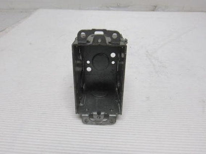 Steel 3" x 2" Single Gang Switch Recepticle Box (7) 1/2" K/O Lot of 12