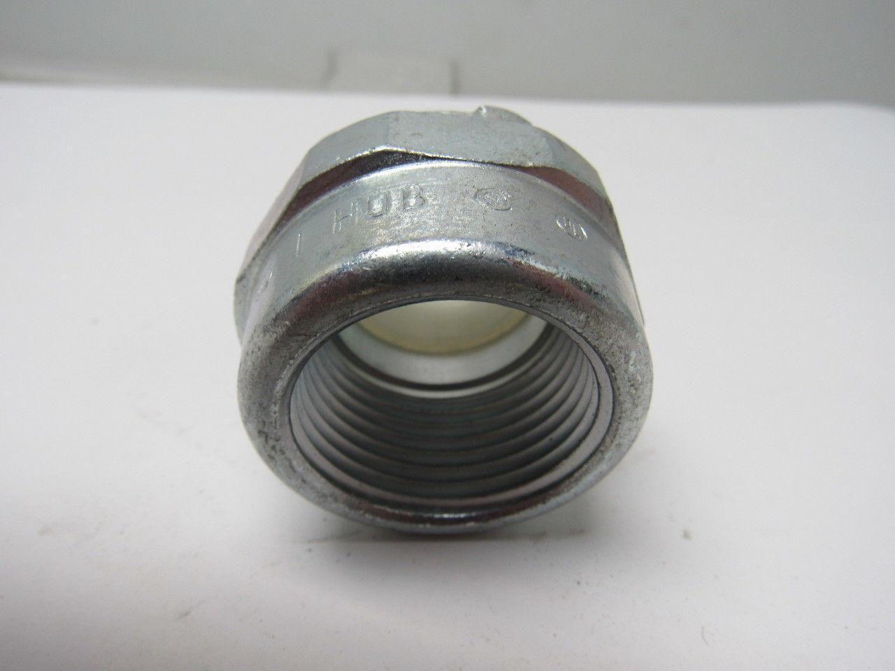 1" Hub Connector Conduit Fitting New Lot/5
