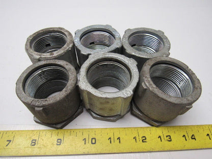 T&B RACO 1-1/4" 3Pc Erickson Type 4 3Pc. Coupling New Mixed Lot/6