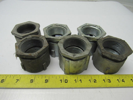 T&B RACO 1-1/4" 3Pc Erickson Type 4 3Pc. Coupling New Mixed Lot/6
