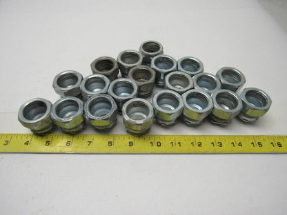MIXED 3/4" Cable Conduit Connector Mixed Lot of 20 Pcs
