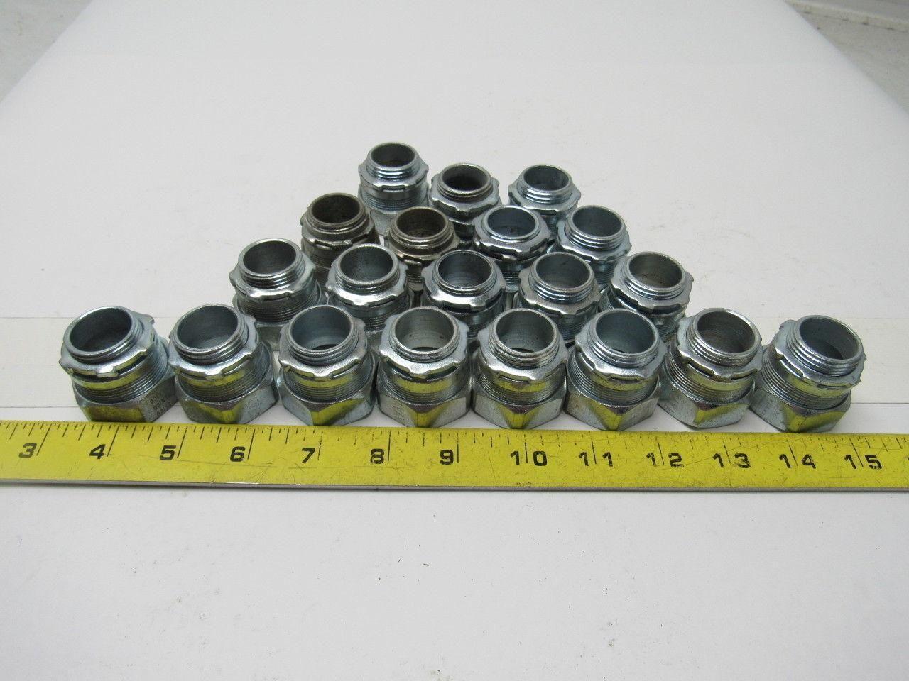 MIXED 3/4" Cable Conduit Connector Mixed Lot of 20 Pcs