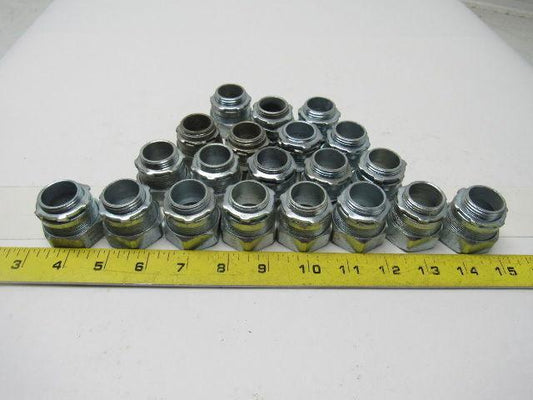 MIXED 3/4" Cable Conduit Connector Mixed Lot of 20 Pcs