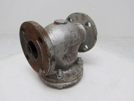 Lunkenheimer FIG 1573  2" Cast Steel Swing Check Valve Class 150 Flanged