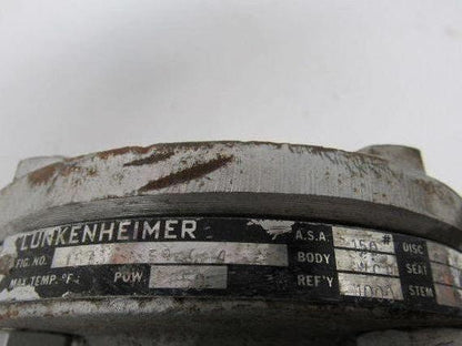 Lunkenheimer FIG 1573  2" Cast Steel Swing Check Valve Class 150 Flanged
