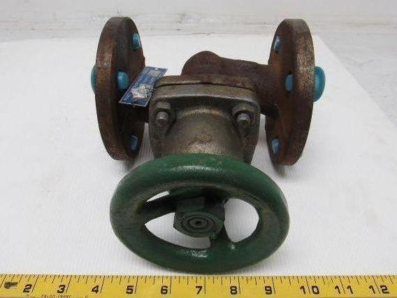 1-1/4" Flanged Shut Off Cast Steel Globe Valve