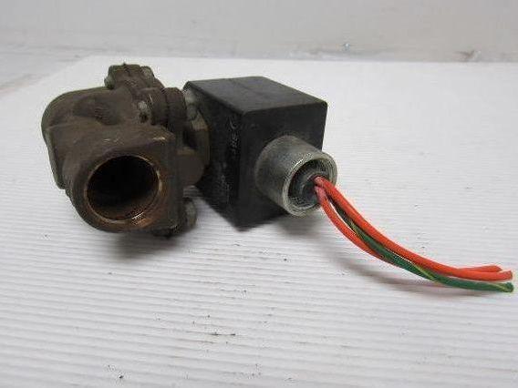 Parker CF4C05 Solenoid Valve Coil & Valve 3/4" Ports