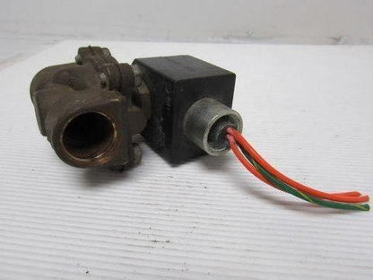 Parker CF4C05 Solenoid Valve Coil & Valve 3/4" Ports