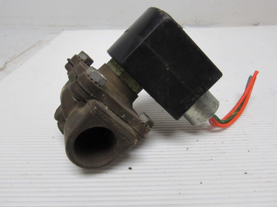 Parker CF4C05 Solenoid Valve Coil & Valve 3/4" Ports